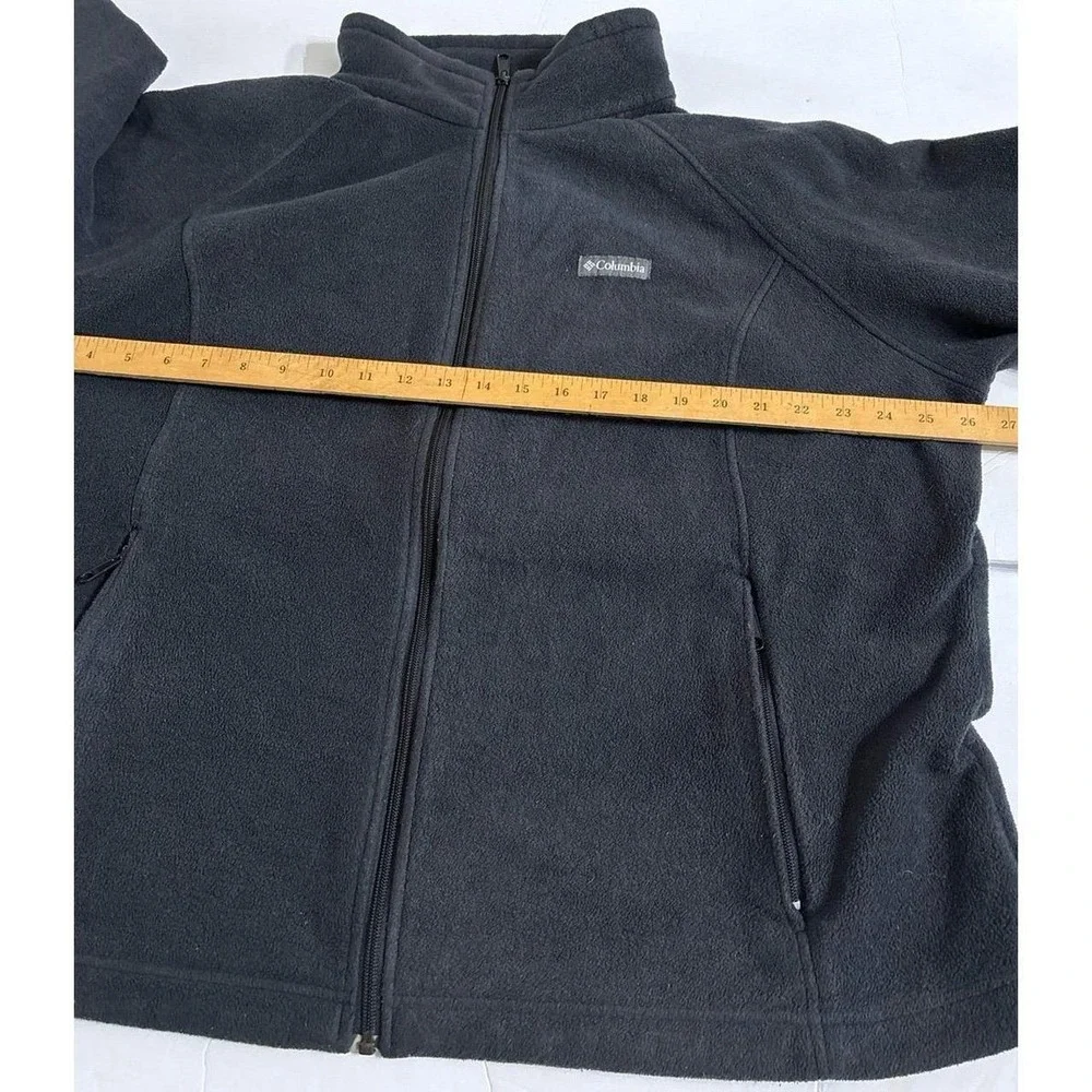 Columbia Black Fleece Jacket (3X)